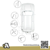 Suzuki Jimny Geländewagen / SUV 08.2001-05.2018 FJ BRiNK Anhängerkupplung mit JAEGER Elektrosatz