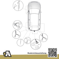 Suzuki Swift V 3/5-Türer (Fließheck) 03.2017-11.2023 AZ BRiNK Anhängerkupplung mit JAEGER Elektrosatz