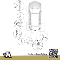 Suzuki Ignis 3/5-Türer (Mini-SUV) ab 01.2017 MF BRiNK Anhängerkupplung mit JAEGER Elektrosatz