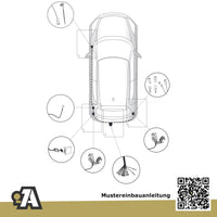 Suzuki Swift 3/5-Türer (Fließheck) 10.2010-02.2017 FZ, NZ BRiNK Anhängerkupplung mit JAEGER Elektrosatz