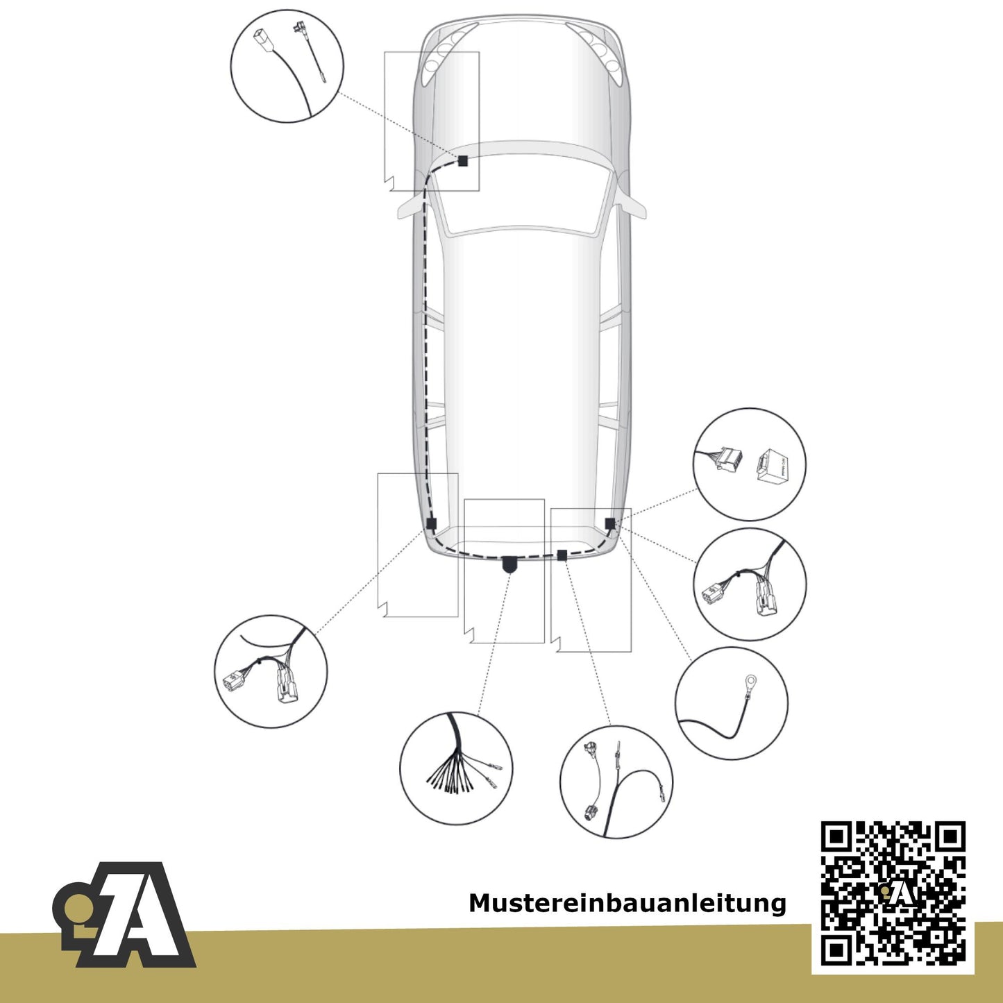 Suzuki SX4 S-Cross 5-Türer (Kompakt-SUV) 09.2013-10.2021 JY BRiNK Anhängerkupplung mit JAEGER Elektrosatz