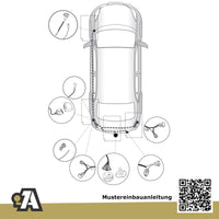 Suzuki SX4 S-Cross 5-Türer (Kompakt-SUV) 09.2013-10.2021 JY BRiNK Anhängerkupplung mit JAEGER Elektrosatz