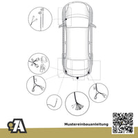 Suzuki Baleno 5-Türer (Fließheck) ab 04.2016 FW / EW BRiNK Anhängerkupplung mit JAEGER Elektrosatz