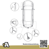Suzuki Baleno 5-Türer (Fließheck) ab 04.2016 FW / EW BRiNK Anhängerkupplung mit JAEGER Elektrosatz