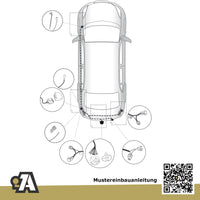 Suzuki Vitara 5-Türer (Kompakt-SUV) 03.2015-05.2018 LY BRiNK Anhängerkupplung mit JAEGER Elektrosatz