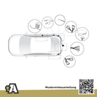 Tesla Model 3 4-Türer (Limousine) 02.2019-04.2021 5YJ3 BRiNK Anhängerkupplung mit JAEGER Elektrosatz