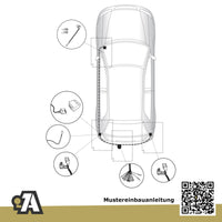 Toyota Auris 3/5-Türer (Fließheck) 03.2007-12.2012 _E15_ BRiNK Anhängerkupplung mit JAEGER Elektrosatz