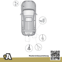 Toyota Corolla Cross 5-Türer (SUV) ab 09.2022 G1 / G_1 BRiNK Anhängerkupplung mit JAEGER Elektrosatz