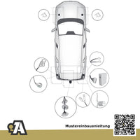 Toyota Highlander 5-Türer (SUV) ab 01.2021 XU70 BRiNK Anhängerkupplung mit JAEGER Elektrosatz