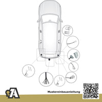 Volvo XC90 5-Türer (SUV) ab 06.2015 256 BRiNK Anhängerkupplung mit JAEGER Elektrosatz