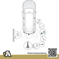 Volvo S60 III 4-Türer (Limousine) ab 04.2019 224 BRiNK Anhängerkupplung mit JAEGER Elektrosatz