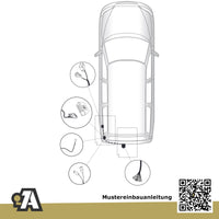 Volvo XC70 5-Türer (Kombi) 09.2007-12.2016 136 BRiNK Anhängerkupplung mit JAEGER Elektrosatz