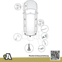 Volvo XC40 5-Türer (SUV) ab 03.2018 536 BRiNK Anhängerkupplung mit JAEGER Elektrosatz