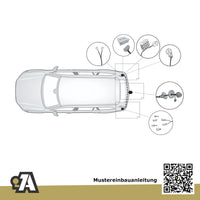 Volvo XC40 5-Türer (SUV) ab 03.2018 536 BRiNK Anhängerkupplung mit JAEGER Elektrosatz