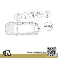 Volvo S90 4-Türer (Limousine) 06.2016-12.2020 234 BRiNK Anhängerkupplung mit JAEGER Elektrosatz