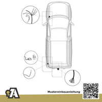 VW Caddy III Kombi / Kasten 02.2004-06.2015 2K_ BRiNK Anhängerkupplung mit JAEGER Elektrosatz