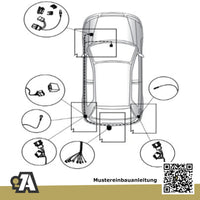 VW Polo IV 3/5-Türer (Fließheck) 06.2005-06.2009 9N BRiNK Anhängerkupplung mit JAEGER Elektrosatz