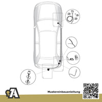 VW Touareg 5-Türer (SUV) 01.2003-03.2010 7L BRiNK Anhängerkupplung mit JAEGER Elektrosatz
