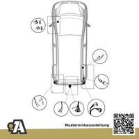 Renault Kangoo Bus / Kasten 05.2013-04.2021 KW0/1_ BRiNK Anhängerkupplung mit JAEGER Elektrosatz
