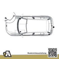 VW Golf VII Kombi 5-Türer (Kombi) 07.2013-05.2014 BA5 BRiNK Anhängerkupplung mit JAEGER Elektrosatz