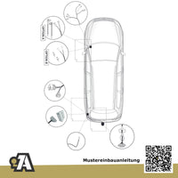 VW Passat B8 4/5-Türer (Limo & Kombi) 11.2014-11.2023 3G_ / CB_ BRiNK Anhängerkupplung mit JAEGER Elektrosatz