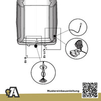 VW Caddy IV Kombi / Kasten 06.2015-08.2020 SA_ BRiNK Anhängerkupplung mit JAEGER Elektrosatz