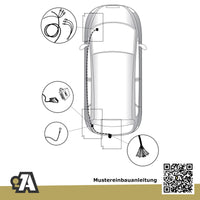 Seat Toledo 5-Türer (Fließheck) 01.2005-08.2009 5P BRiNK Anhängerkupplung mit JAEGER Elektrosatz