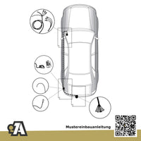 Skoda Octavia Limo & Kombi 5-Türer (Limo & Kombi) 06.2004-05.2013 1Z BRiNK Anhängerkupplung mit JAEGER Elektrosatz