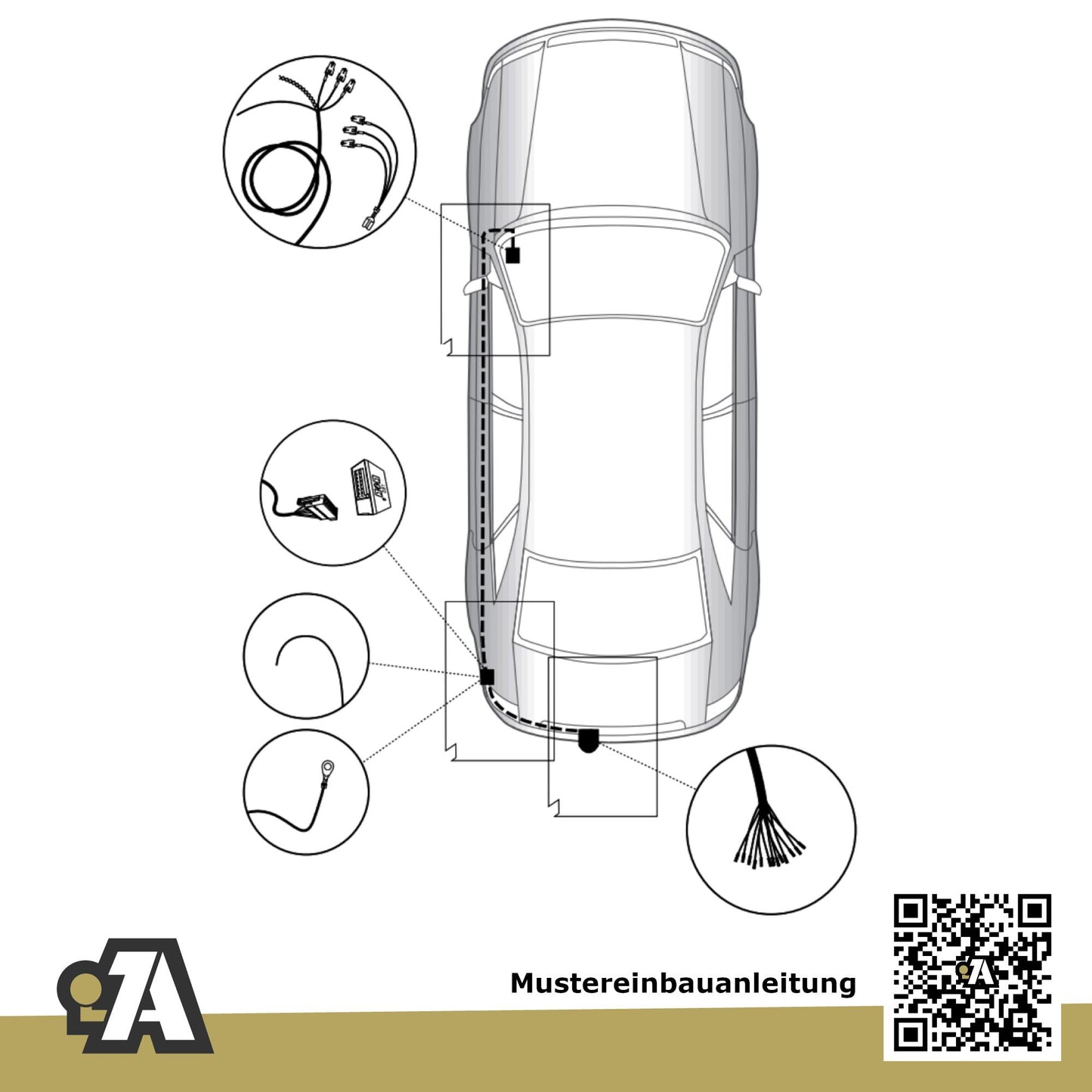 Skoda Superb 4/5-Türer (Limo & Kombi) 07.2008-06.2015 3T BRiNK Anhängerkupplung mit JAEGER Elektrosatz