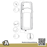 Citroen Berlingo II Kombi / Kasten 05.2008-08.2018 B9 L1 - Länge: 4380mm BRiNK Anhängerkupplung mit JAEGER Elektrosatz