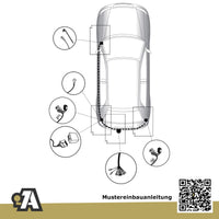 Suzuki Alto 5-Türer (Fließheck) 01.2009-12.2015 GF BRiNK Anhängerkupplung mit JAEGER Elektrosatz
