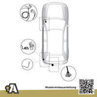 VW Tiguan I 5-Türer (SUV) 11.2007-03.2016 5N BRiNK Anhängerkupplung mit JAEGER Elektrosatz