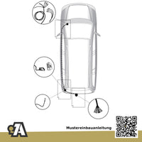VW Touran I 5-Türer (Kompaktvan) 03.2003-08.2015 1T_ BRiNK Anhängerkupplung mit JAEGER Elektrosatz