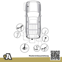 Citroen C-CROSSER 5-Türer (SUV) 09.2007-08.2012 EP_ BRiNK Anhängerkupplung mit JAEGER Elektrosatz