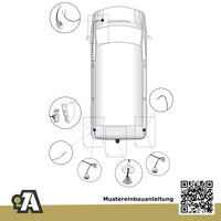 Citroen Jumper Bus / Kasten 02.2011-06.2021 250 - L1, L2, L3 BRiNK Anhängerkupplung mit JAEGER Elektrosatz