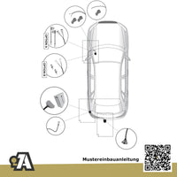 Audi A3 2-Türer (Cabriolet) 07.2016-10.2020 8V7 BRiNK Anhängerkupplung mit JAEGER Elektrosatz