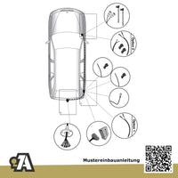 BMW 2er F45 Active Tourer 5-Türer (Kompaktvan) 09.2014-10.2021 F45 BRiNK Anhängerkupplung mit JAEGER Elektrosatz