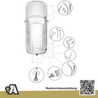 BMW iX3 G08 5-Türer (Geländewagen) ab 01.2021 G08 BRiNK Anhängerkupplung mit JAEGER Elektrosatz