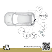 BYD Tang 5-Türer (SUV) 10.2022-06.2024 BRiNK Anhängerkupplung mit JAEGER Elektrosatz