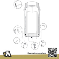 Citroen Jumper Bus / Kasten 02.2011-06.2021 250 - L4/XL BRiNK Anhängerkupplung mit JAEGER Elektrosatz