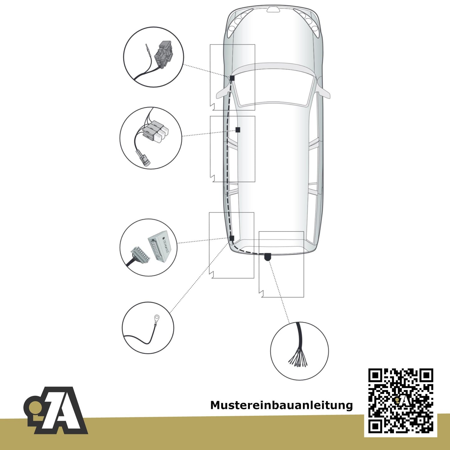 Citroen C5 Aircross 5-Türer (Kombi) ab 01.2019 A BRiNK Anhängerkupplung mit JAEGER Elektrosatz