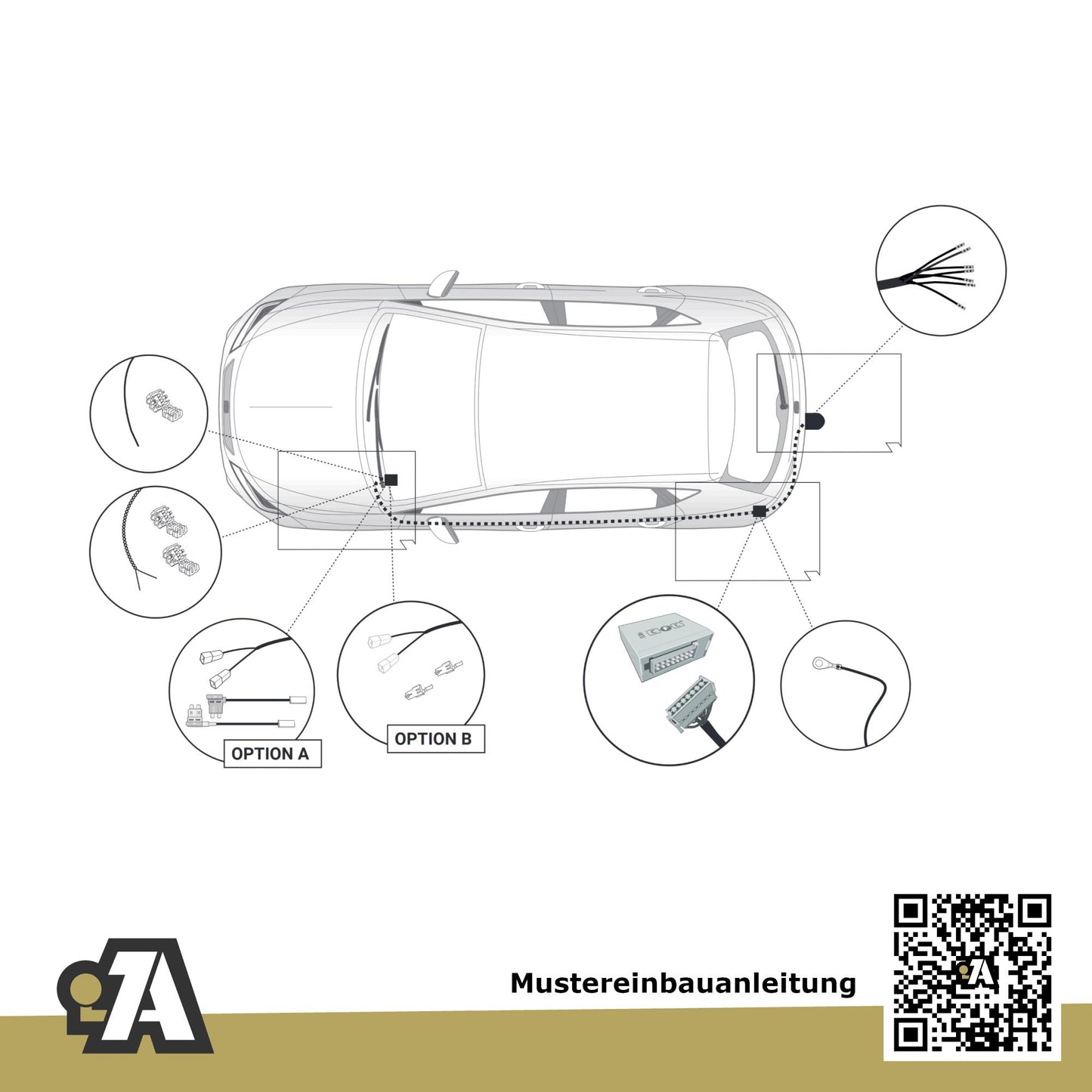 Cupra Formentor 5-Türer (SUV) ab 10.2020 KM7 BRiNK Anhängerkupplung mit JAEGER Elektrosatz