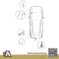 DS DS3 Crossback 5-Türer (SUV) ab 04.2019 UC / UJ / UR BRiNK Anhängerkupplung mit JAEGER Elektrosatz