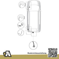 Citroen C8 5-Türer (Van) 11.2005-08.2014 EA_ / EB_ BRiNK Anhängerkupplung mit JAEGER Elektrosatz