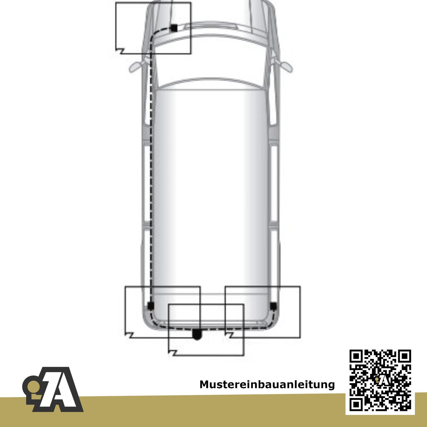 Citroen Jumper Bus / Kasten 02.2002-05.2006 244 BRiNK Anhängerkupplung mit JAEGER Elektrosatz