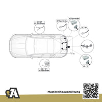 Jaguar XF 5-Türer (Sportbrake) ab 01.2021 X260 BRiNK Anhängerkupplung mit JAEGER Elektrosatz