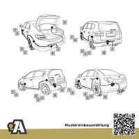 Chevrolet Trax 5-Türer (SUV) 05.2013-06.2019 BRiNK Anhängerkupplung mit JAEGER Elektrosatz