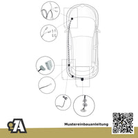 Renault Clio V 3/5-Türer (Fließheck) ab 08.2019 BF_ BRiNK Anhängerkupplung mit JAEGER Elektrosatz