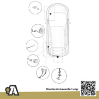 Renault Clio V 3/5-Türer (Fließheck) ab 08.2019 BF_ BRiNK Anhängerkupplung mit JAEGER Elektrosatz