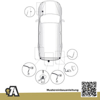 Chrysler Grand Voyager Kompaktvan 04.2008-07.2016 RT BRiNK Anhängerkupplung mit JAEGER Elektrosatz